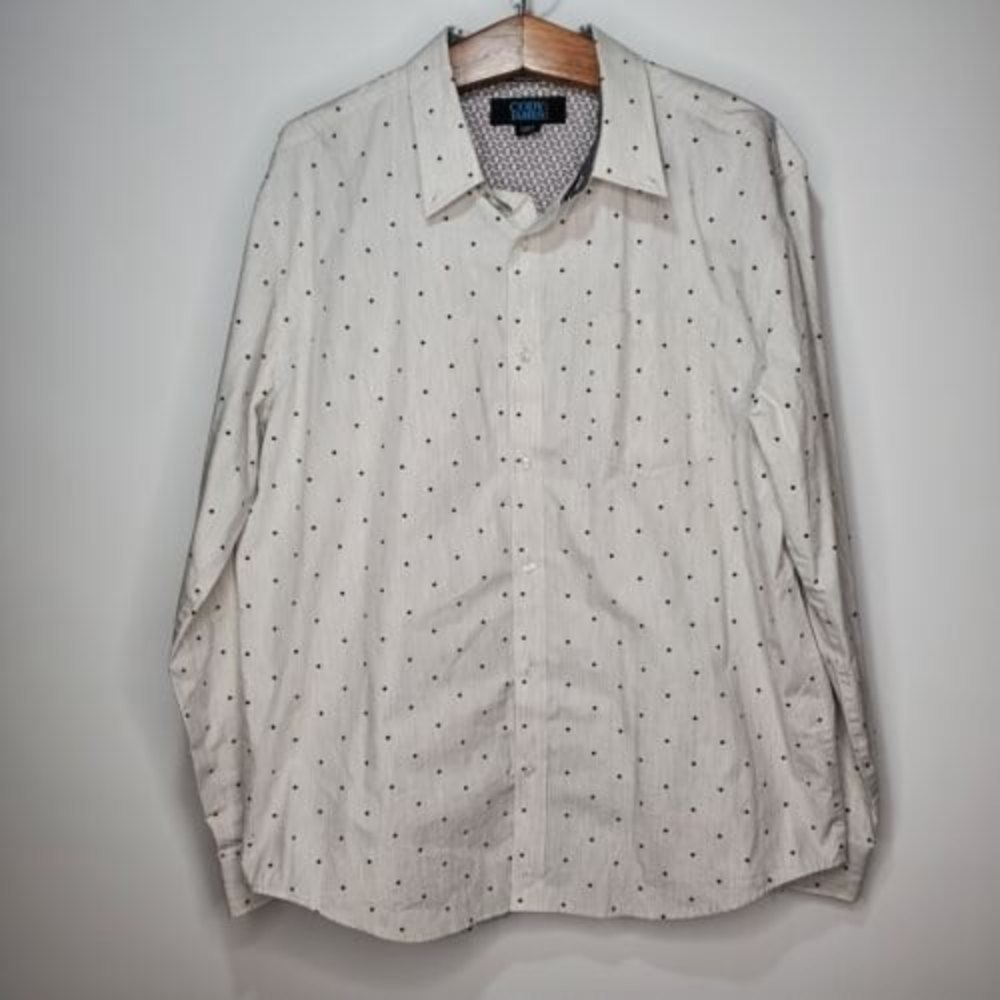 CODY JAMES Core Long Sleeve Diamond Print Western Shirt Men’s Size Large